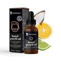 Extraherbos Beard and Skin Oil 30ml - 100% Natural and Organic with MCT Coconut, Bergamot, Vitamin E - Stimulates Growth, Deep Hydration, Softens and Strengthens - Cedar Scent