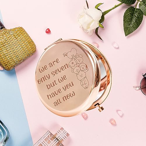 AKTAP Characters Makeup Mirror Gift We are Only Seven But Have You All Now Gift Concert Accessory (We are Only Seven Mirror)