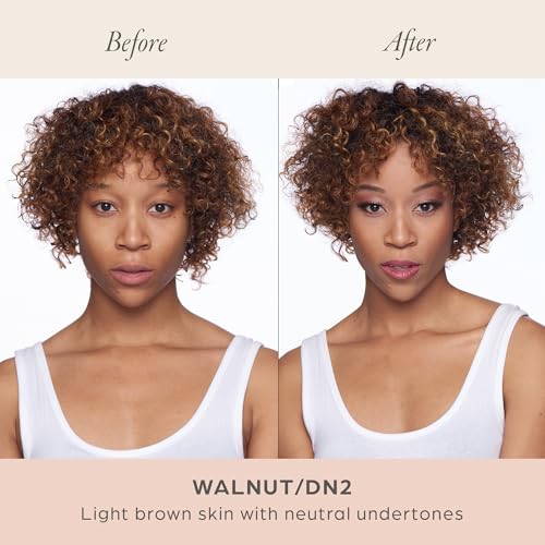 PÜR MINERALS Love Your Selfie 4-in-1 Foundation & Concealer Walnut 54 - Longwear Medium-to-Full Coverage