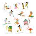 Fairy Temporary Tattoos 48-Pack – USA Made – Skin-Safe