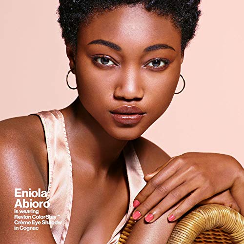 REVLON Colorstay Creme Eye Shadow, Longwear Blendable Matte or Shimmer Eye Makeup with Applicator Brush in Gold, Honey (725) (Pack of 2)