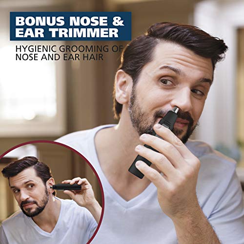 Wahl Cordless Beard Trimmer Kit with Ear, Nose & Brow Trimmer
