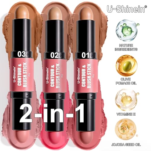 2-in-1 Contour & Blush Stick - Creamy Matte Formula