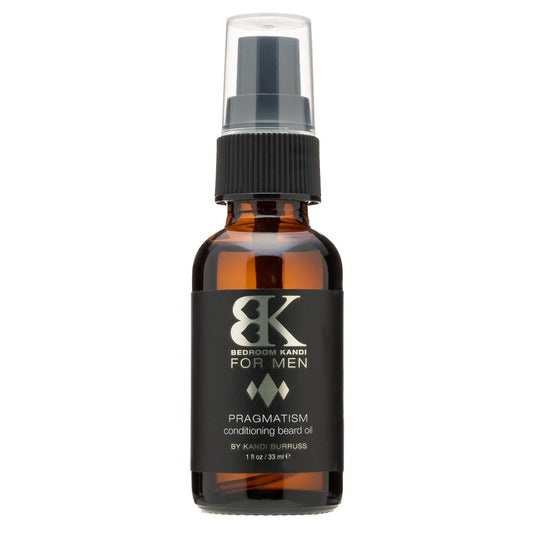 Bedroom Kandi for Men by Kandi Burruss Pragmatism Beard Oil | Natural Mens Beard Oil with Argan Oil and Hemp Seed Oil - Beard Softener, Conditioner & Moisturizes Skin | 1 Fl Oz