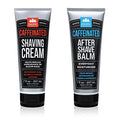 Pacific Shaving Company Caffeinated Shaving Cream & Aftershave Set - Shave Kit for Men - Antioxidant + Caffeine Enriched Shave Cream + Aftershave Lotion (7 Oz, 2 Pack)
