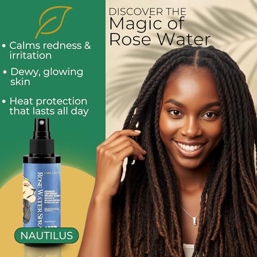 Lion Locs Rose Water Moisturizing Spray - 4oz