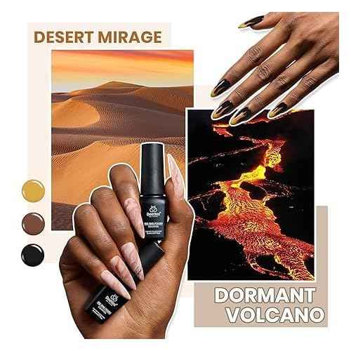 Beetles Gel Nail Polish kit with UV Light, 108 PCS 55 Colors Valentines Gel Polish Set Base Coat Glossy Matte Glitter Top Coat Gel Polish Glitter Red Green Brown Purple Pink Cat Eye Gel Gift for Women