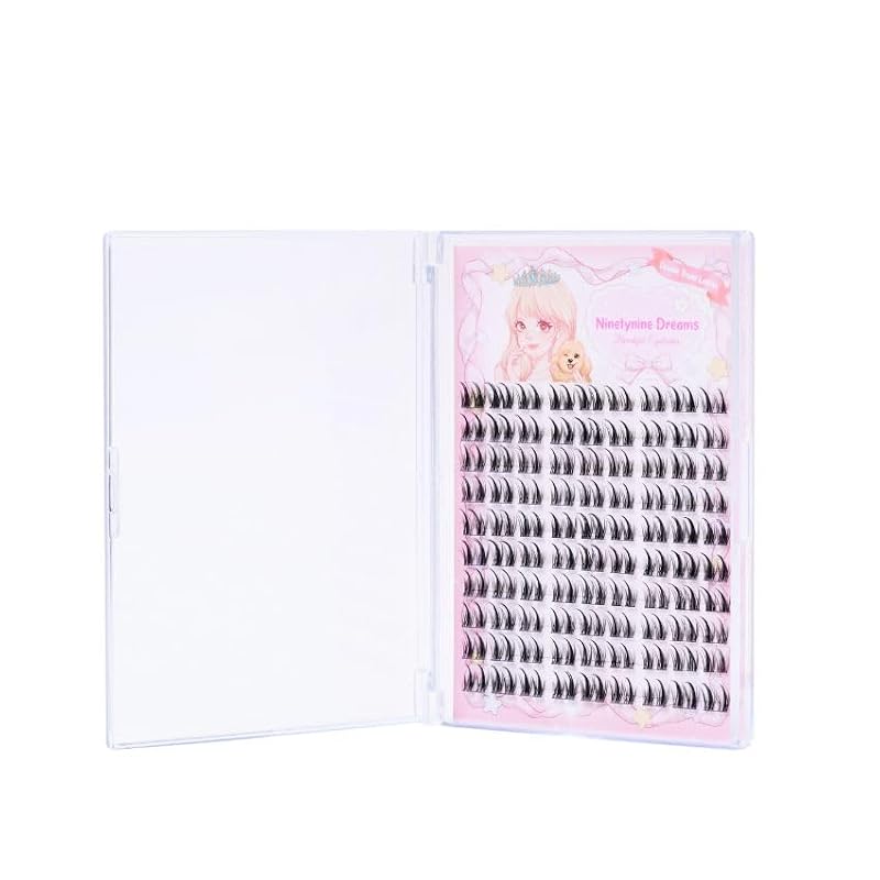 90Pcs Individual Lash Clusters - Spiky C+ Curl 9-13mm