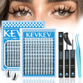 KevKev Fairy Lash Clusters Kit with Bond & Seal