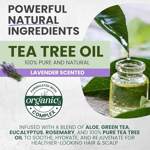 Tea Tree Hair Mask with Argan Oil & Biotin | Deep Conditioning Treatment