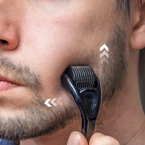 540 Titanium Derma Roller 0.3mm for Face, Beard & Scalp