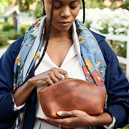 Londo Genuine Leather Versatile Gondola Style Handbag - Unisex