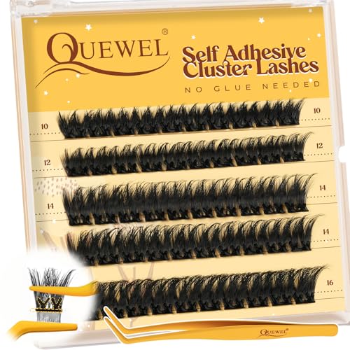 Self Adhesive Eyelash Clusters - No Glue Press On Lashes