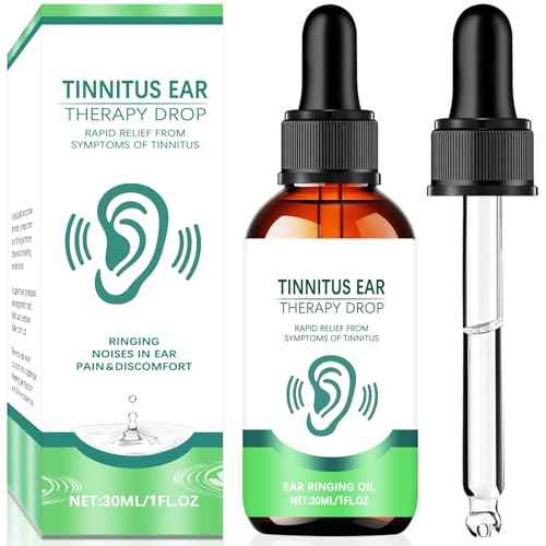 Tinnitus Relief for Ringing Ears, Ear Care Drops Promote Ear Comfort and Clarity, Effective Tinnitus Treatment Reduces Ears Noise and Improves Hearing in Both Men and Women, 1Pack