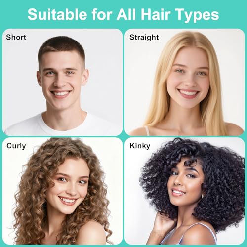 Curly Hair Brush with Boar Bristles - Detangling & Curl Defining