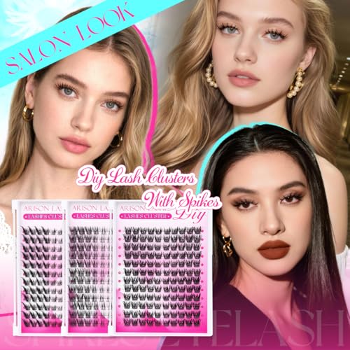 Wispy Manga Lash Clusters - Natural Spiky Eyelash Extensions