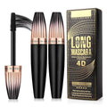 4D Silk Fiber Mascara - Waterproof Volume & Length, 2 Pack