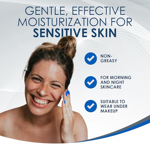 Vanicream Daily Facial Moisturizer with Ceramides & Hyaluronic Acid, 3 Fl Oz