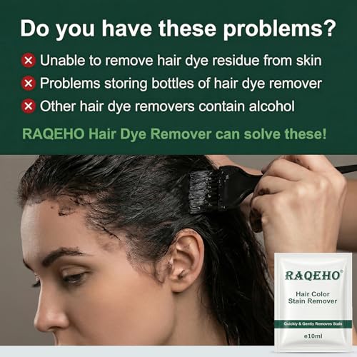 Hair Color Remover 30-Pack | 10ml Stain Remover for Dyed Hair