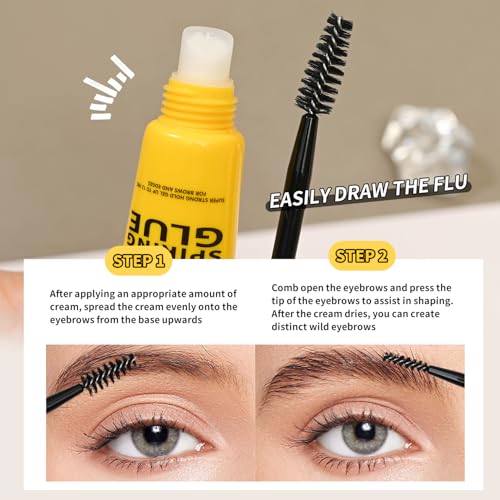 Brow Styling Gel 2-Pack - 24HR Waterproof Eyebrow Setter