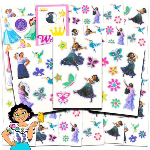 Encanto Temporary Tattoo Set - 96 Tattoos for Party Favors