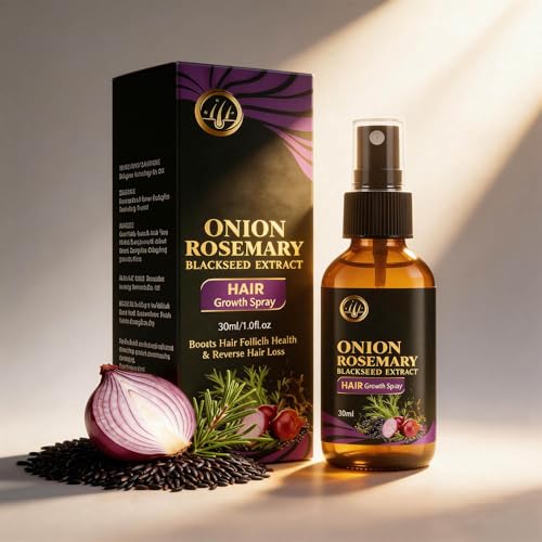 Onion Oil Hair Growth Serum with Rosemary & Black Rice