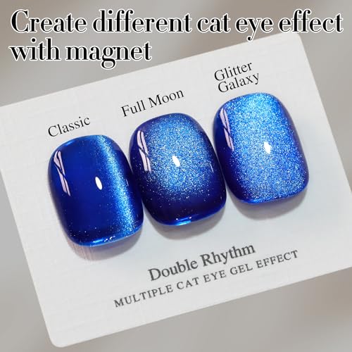 Double Rhythm Cat Eye Gel Polish 15ml with Magnetic Tool