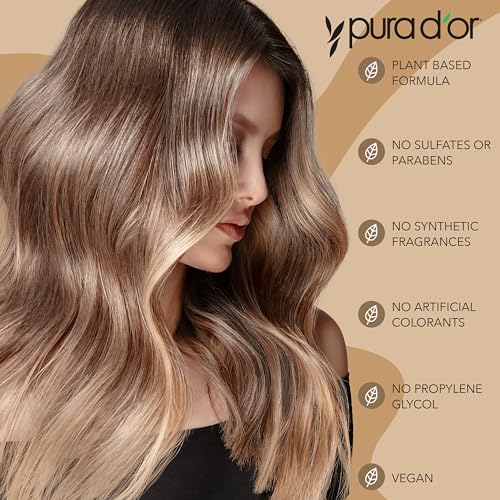 PURA D'OR Biotin Conditioner 16oz - Hair Thickening for Thinning Hair