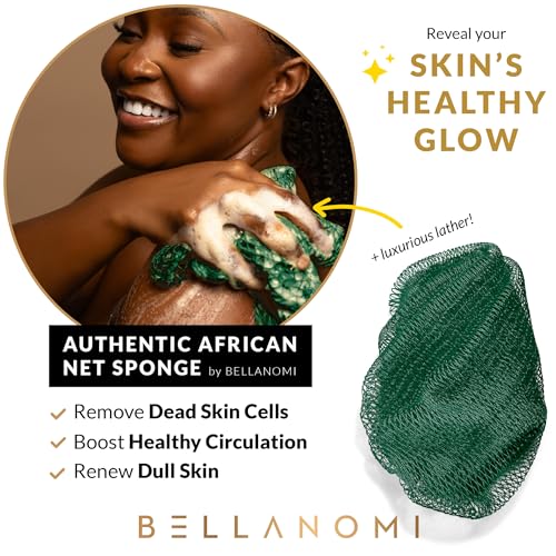 African Exfoliating Net Sponge – 45 inches Back Scrubber