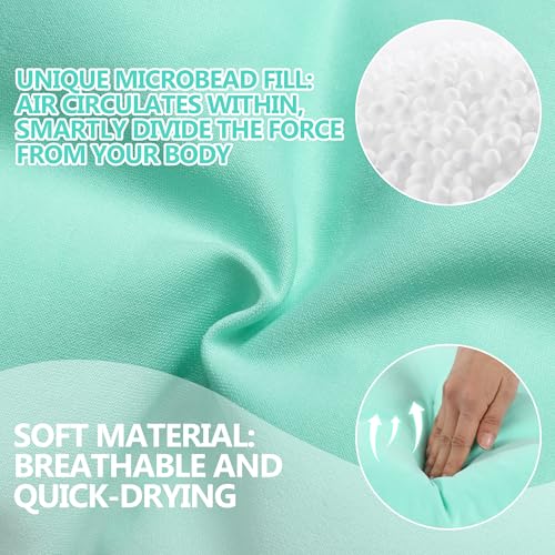 MABOZOO Bath Pillow with Suction Cups - Bathtub Cushion