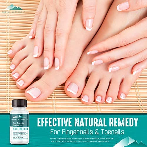 Purely Northwest Tea Tree Foot Soak & Nail Repair Oil 2-Step Set