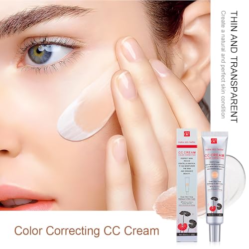 LightLight Color Correcting CC Cream SPF 25 - Hydrating Foundation & Skin Care, 1 Fl Oz