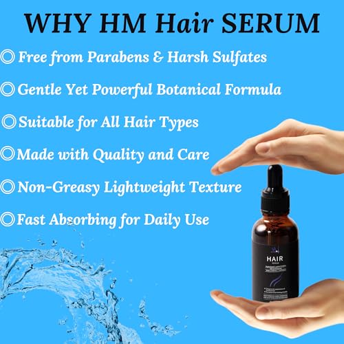 Vegan Hair Growth Serum with Biotin & Plant Proteins