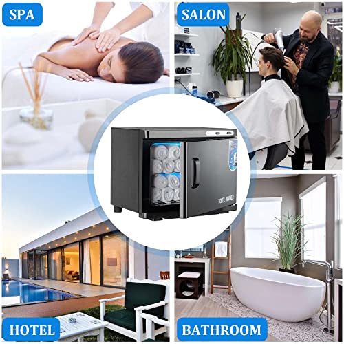 23L Hot Towel Warmer Cabinet with LED Light