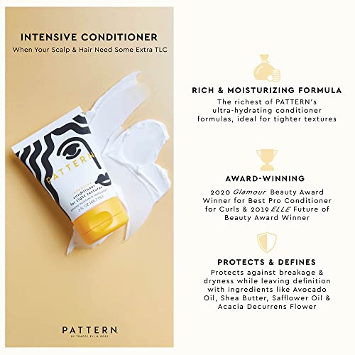 PATTERN Beauty by Tracee Ellis Ross Intensive Conditioner, 29 Fl Oz, Shea Butter, Avocado Oil & Vitamin E, Extreme Moisture for Curly Hair, Curl Restoration and Tight-Textures, 3a-4c