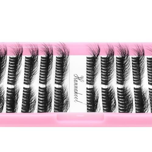 40D Mixed Cluster Lashes 8-16mm Wispy D Curl Extensions