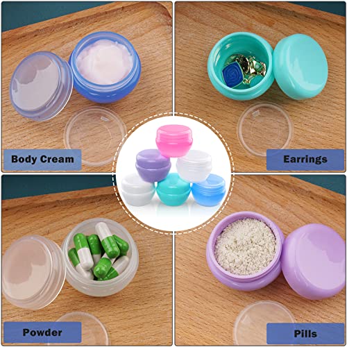 Cosywell Travel Jars 20g TSA Approved Leak-proof Cosmetic Containers 6-Pack