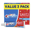 Kids Cavity Protection Toothpaste Pack of 3 - Sparkle Fun Flavor, 4.6 oz