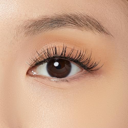 KISS The New Natural False Eyelashes, Easy to Apply, Reusable Fake Lashes, Cruelty Free, Includes 24 Short & Medium Length (12mm-16mm) Natural Volume Trio Lash Clusters - Style ¡®Noir¡¯ (Pack of 3)