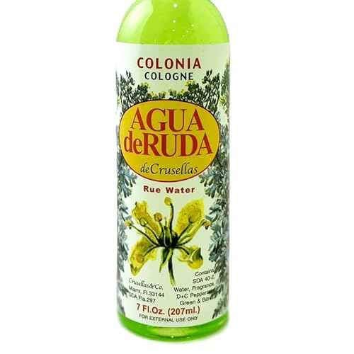 Rue Water (Agua de Ruda) Splash Cologne 7 Fl. Oz.