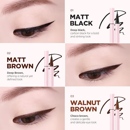 lilybyred AM9 to PM9 Waterproof Eyeliner Pen - Matte Brown