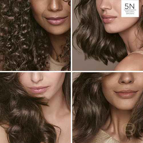 L¡¯Oreal Paris Excellence Universal Nudes Permanent Hair Color, Ammonia Free Hair Dye for Gray Hair Coverage, 5N Natural Brown, 1 Hair Dye Kit