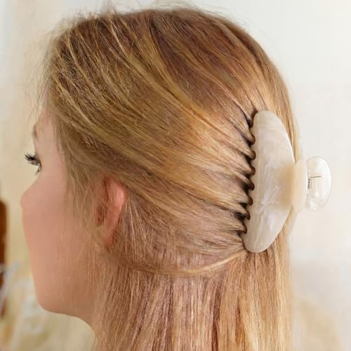 Knitgrip 20 Pcs Large Acrylic Hair Claw Clips, 4.1 Inches