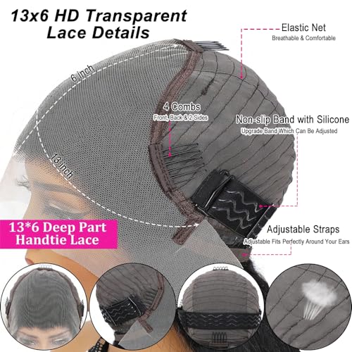 13x6 HD Lace Front Bob Wig 12 Inch Body Wave Human Hair