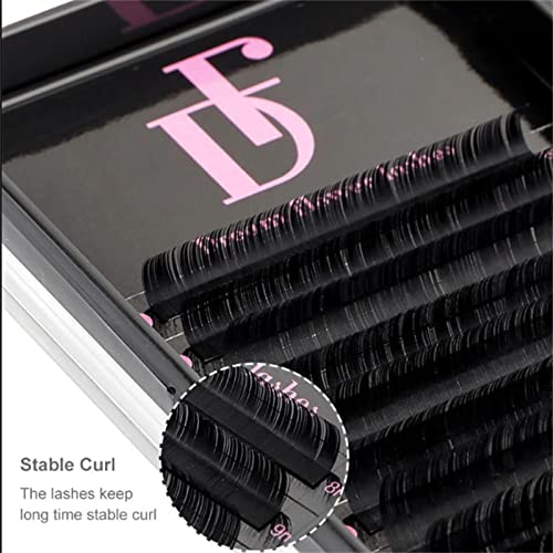 Classic Lash Extensions, 0.20D-Mix8-15mm Eyelash Extension Matte Black Individual Eyelashes Single Lash Extensions