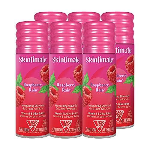 Women’s Moisturizing Shave Gel with Raspberry Scent - 6 Pack, 7oz