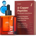 Fléur Copper Peptide Hair Growth Serum for Thinning Hair - Non-Greasy, Lightweight Formula for Fuller, Stronger Hair