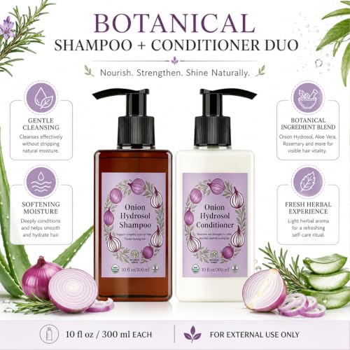 Onion Hydrosol Hair Growth Conditioner with Rosemary & Biotin