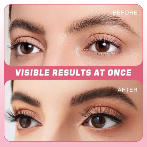 JUANPHEA Eyelash & Eyebrow Color Kit - Professional Black DIY Set