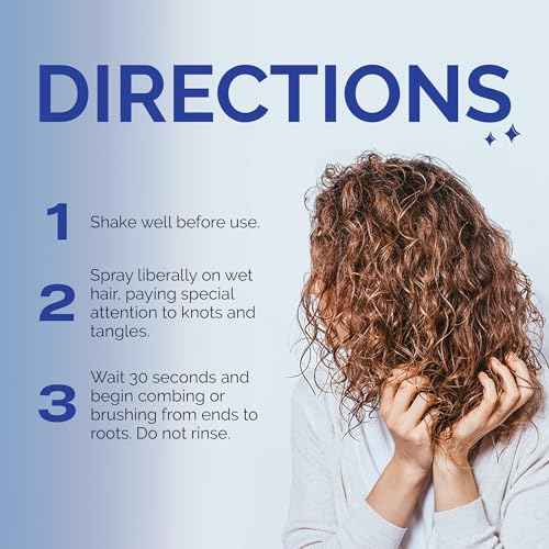 Curl Keeper Slip Hair Detangler Spray for Curly Hair, 33.8 Fl Oz - Leave In Conditioner Spray for Men, Women & Kids - Water-Based Detangling Spray Loosens Knots & Tangles with Aloe Vera & Silk Protein